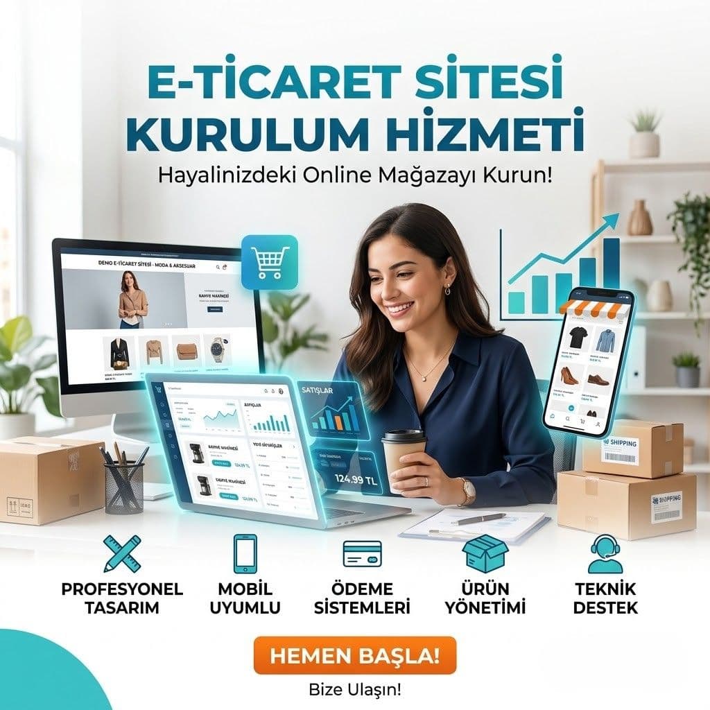 E-ticaret Sitesi Kurulumu Nedir?
