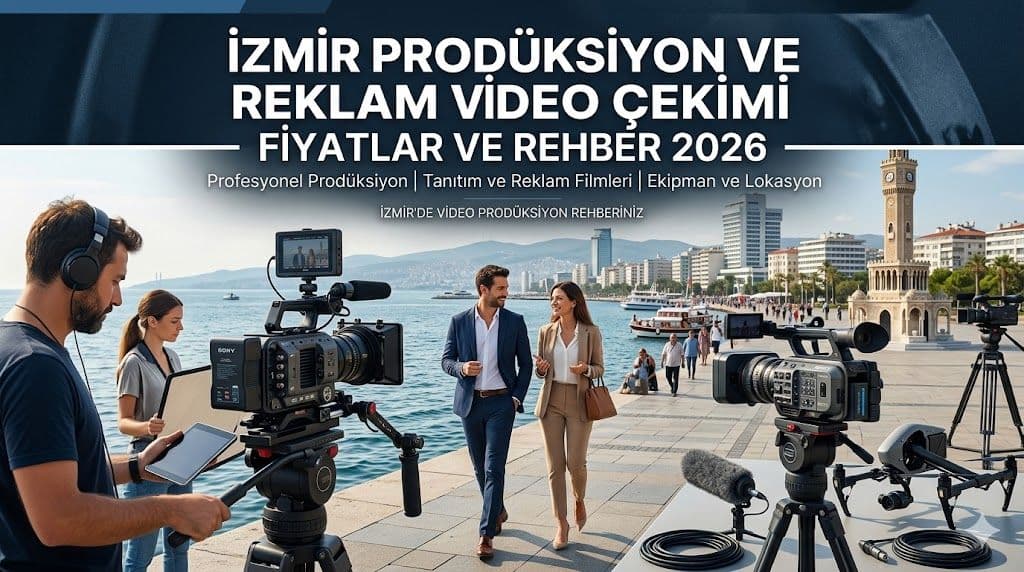 İzmir Prodüksiyon ve Reklam Video Çekimi: Fiyatlar ve Rehber 2026