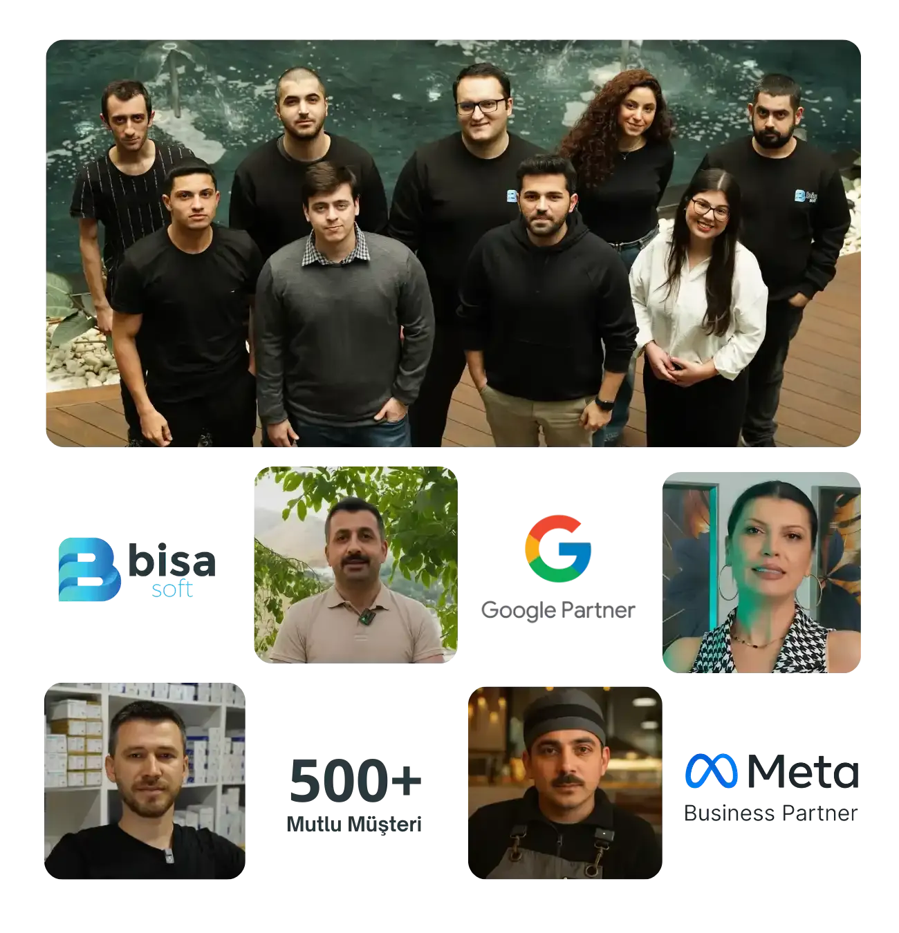 Bisasoft Dijital Reklam Ajansı Ekibi