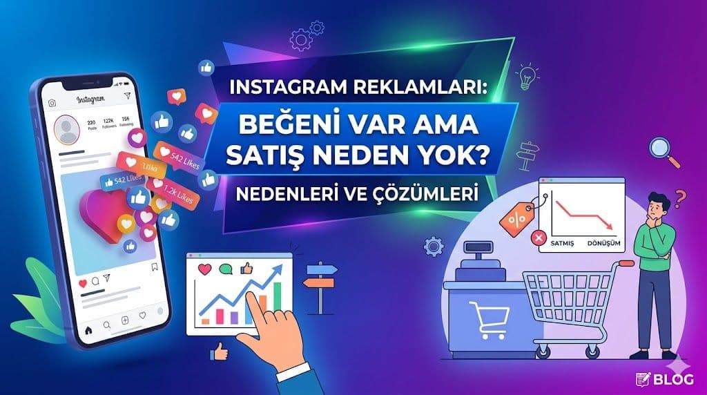 Instagram Reklamları: Beğeni Var Ama Satış Neden Yok? Nedenleri ve Çözümleri