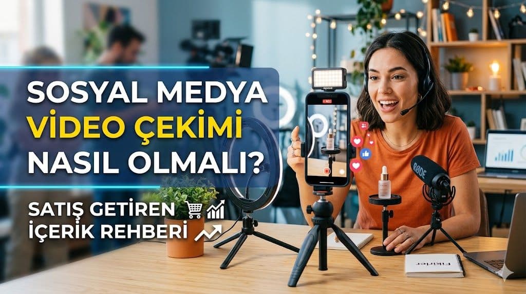 Sosyal Medya Video Çekimi Nasıl Olmalı? Satış Getiren İçerik Rehberi